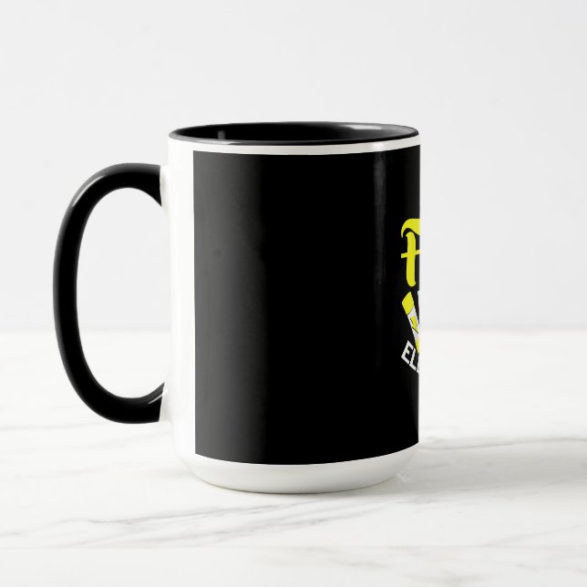 Caneca Salve Um Fusível Explodir Um Presente Elétrico (Esquerda)