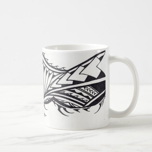 Caneca samoana do design (Direita)