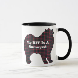 Caneca Samoyed BFF Mug