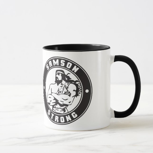 Caneca Samson Strong - Bodybuilding Crest (Direita)