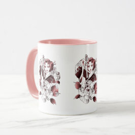 Caneca Samurai Female Warrior