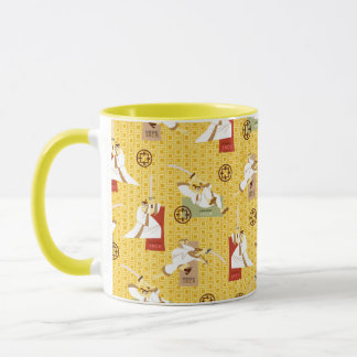Caneca Samurai Jack Sword Poses Character Art Pattern