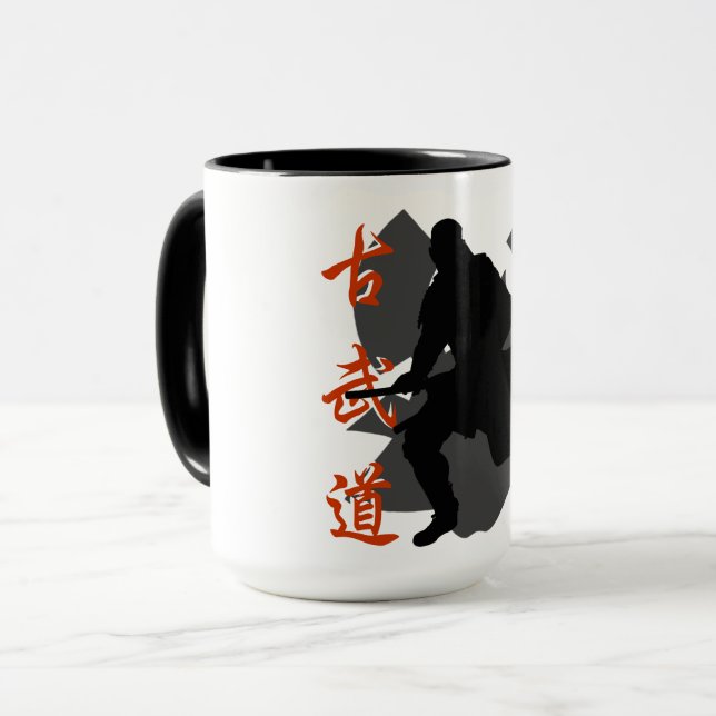 Caneca Samurai Mug (Frente Esquerda)