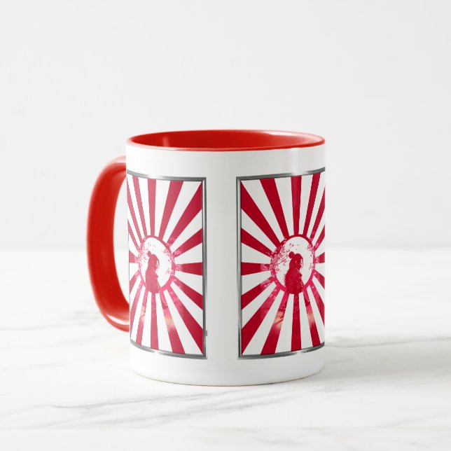 Caneca Samurai  Warrior (Frente Esquerda)