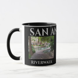 Caneca San Antonio Texas Panorâmica Mug