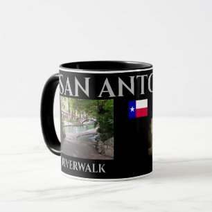 Caneca San Antonio Texas Panorâmica Mug