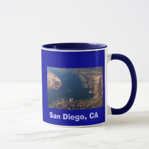 Caneca San Diego, antena de CA, San Diego, CA