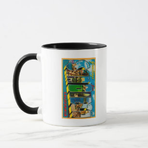 Caneca San Diego, Califórnia - grandes cenas da letra