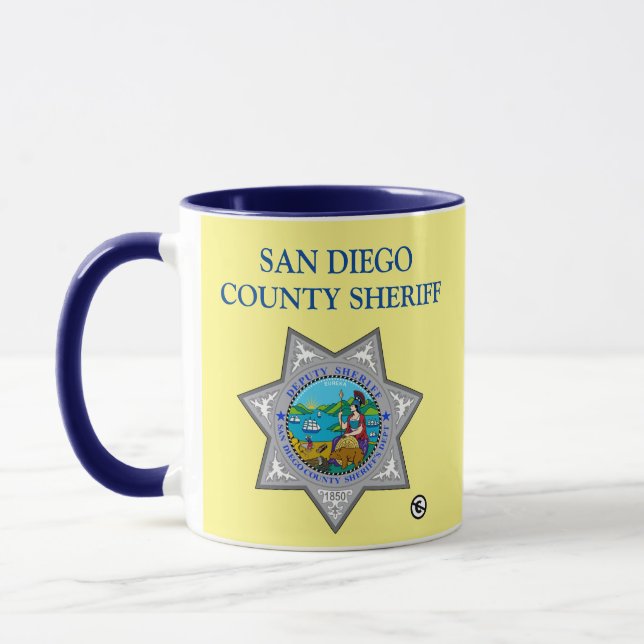 Caneca San Diego County Xeriff Mug (Esquerda)