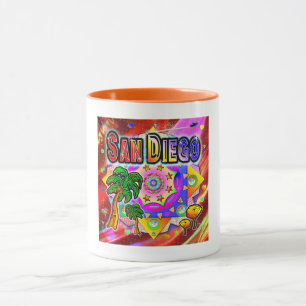 Caneca San Diego Tropical Amigos Mug