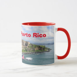 Caneca San Juan Puerto Rico Panorâmica Mug