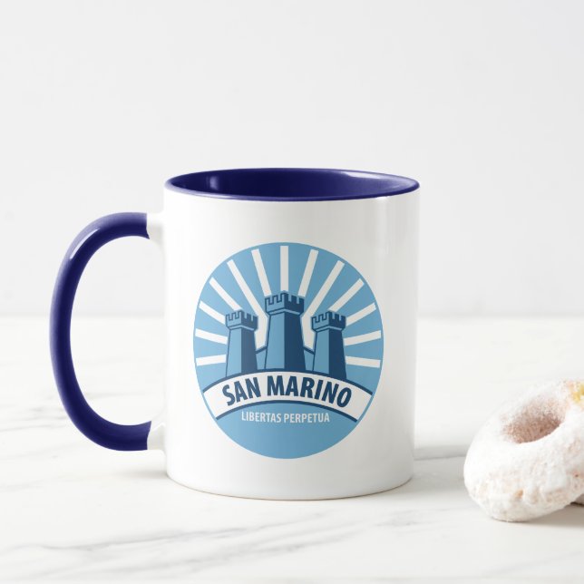 Caneca San Marino Libertas Perpetua (Com Donut)