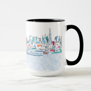 Caneca San panorâmico Franciso, CA