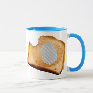 Caneca Sanduíche grelhado customizável do queijo