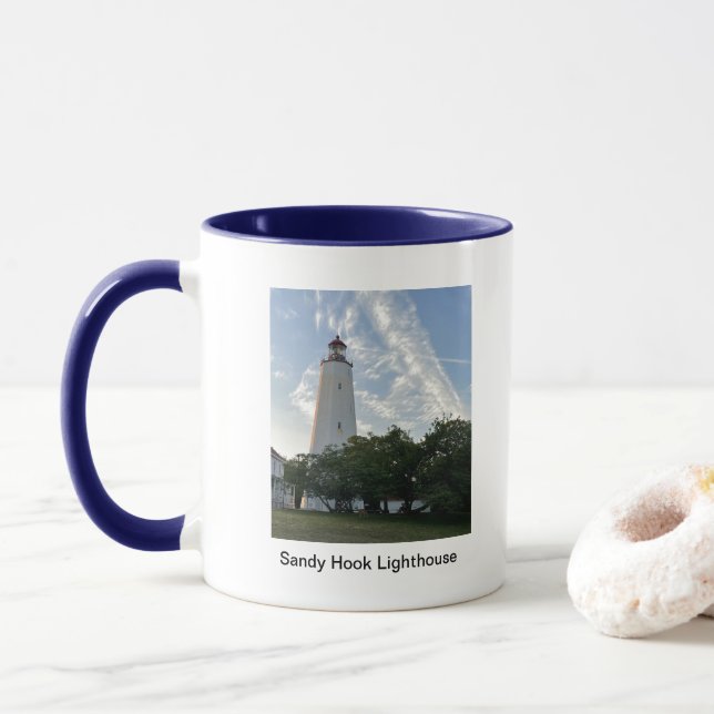 Caneca Sandy Hook Lighthouse Mug (Com Donut)