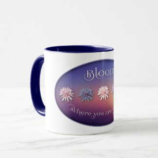 Caneca Sangue Onde Você Está Plantado