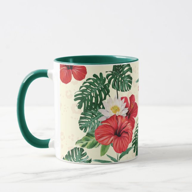 Caneca Sangue Tropical do Lotus Branco (Esquerda)