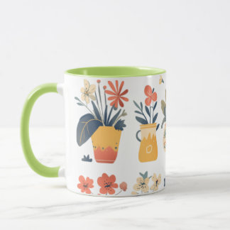 Caneca Sangue Whimsical em Potes Vibrantes