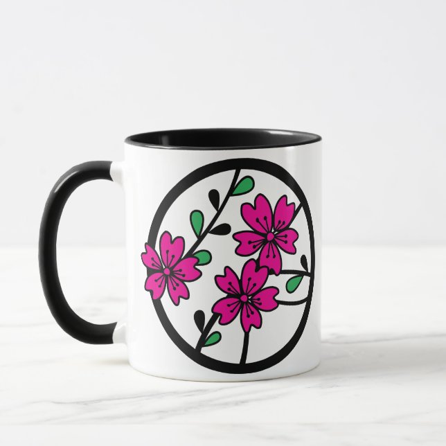 Caneca SANGUÍNEOS DE CHERRY - círculo (Esquerda)