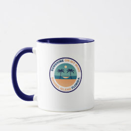 Caneca Sanibel Island Flórida Café Mug