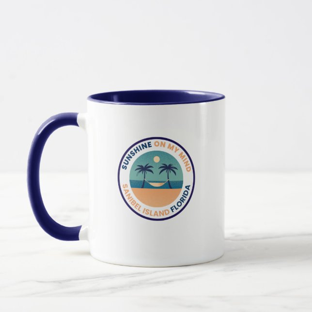 Caneca Sanibel Island Flórida Café Mug (Esquerda)