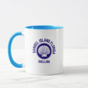 Caneca Sanibel Island Flórida Café Mug