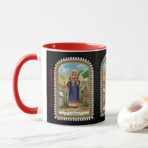 Caneca Santa Catarina de Alexandria Vestida ao Modo Egípc