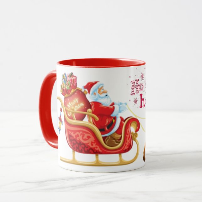 caneca Santa Claus (Frente Esquerda)