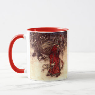 Caneca Santa Claus Arthur Rackham
