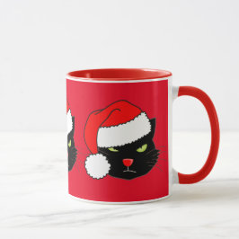 Caneca Santa Hat Cat