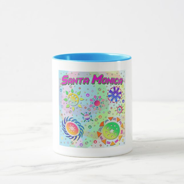 Caneca Santa Monica Seven Suns & Energy (Centro)