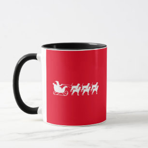 Caneca Santa & Seu Trenó Coonhound