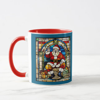 Caneca Santa Stained Glass