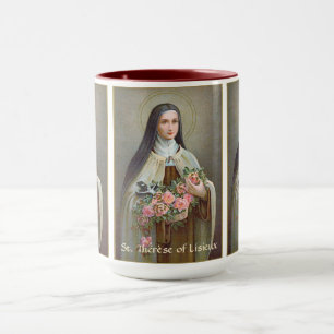 Caneca Santa Teresa de Lisieux a Pequena Flor (BJE 01)