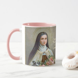 Caneca Santa Teresa de Lisieux a Pequena Flor (BJE 01)