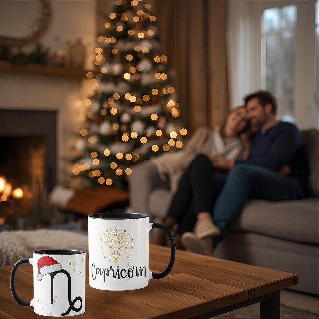 Caneca Santa Zodiac Capricorn Mug (Criador carregado)