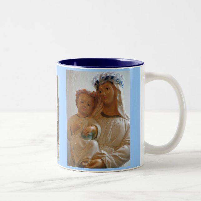 Caneca santamente da mãe e da criança (Direita)