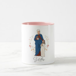 Caneca Santo Anne, Mug de café católico