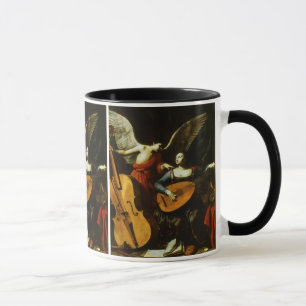 Caneca Santo Cecilia e o Anjo de Carlo Saraceni