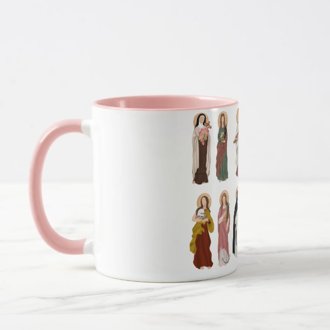 Caneca Santo de café, Mug de 11 oz (Esquerda)
