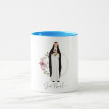 Santo de Lima, Rosa católico de Mug de Café