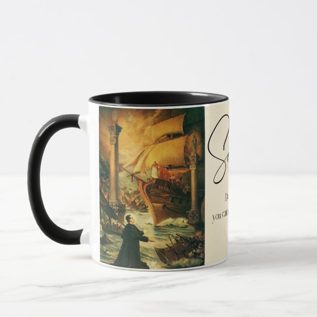 Caneca Santo John Bosco, Santo católico Coffee Mug (Esquerda)