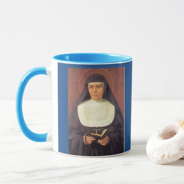 Caneca Santo Mary* Mazzarello Copo Tazza de Sta (Com Donut)