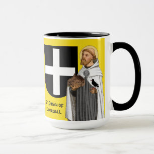 Caneca Santo Piran da Cornualha (SAE 01) e Seu Escudo