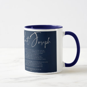 Caneca Santo religioso católico Joseph Católico Mug