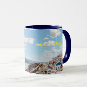Caneca Santorini, Grécia Beach House