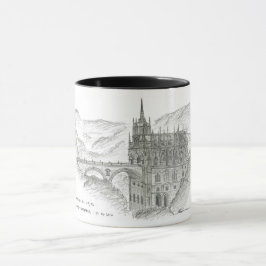 Caneca Santuário Las Lajas, Ipiales, Colômbia