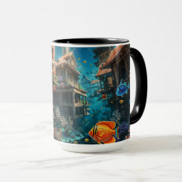 Caneca Santuário Submerso: Um Haven Aquático