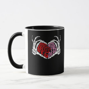 Caneca São Dentro de leitura Eu sou Morto - Dia de os nam