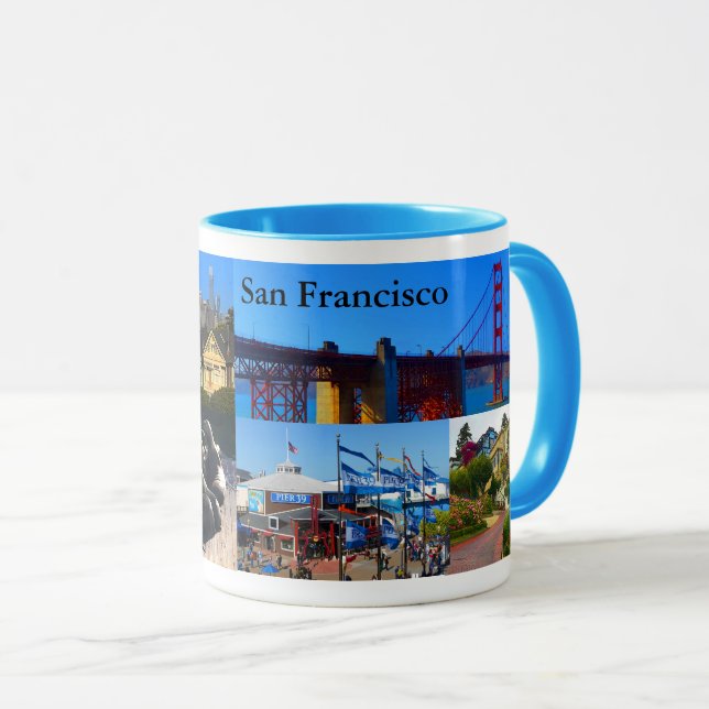 Caneca São Francisco Atrações 3 Mug (Frente Esquerda)